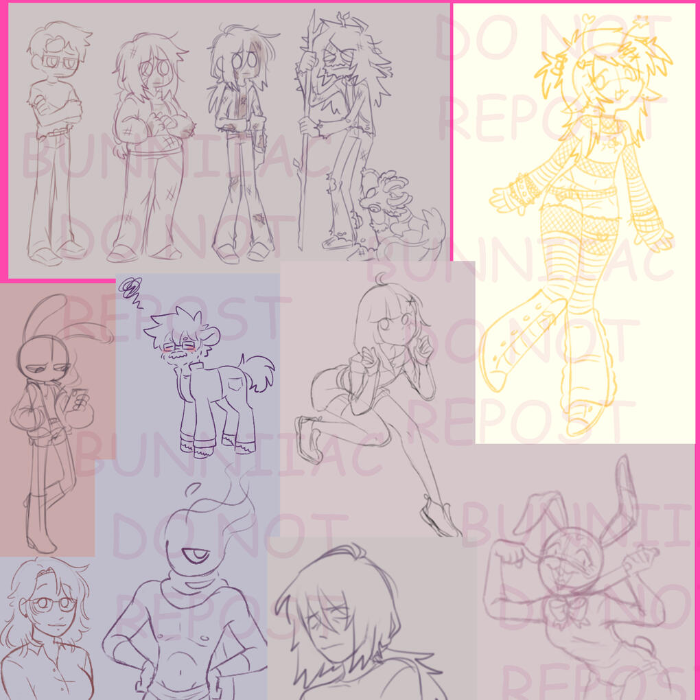 Examples of my sketches!