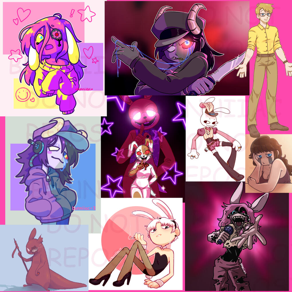Examples of my line art!